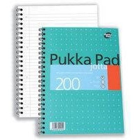 Notepad A4 | Pukka Jotta Metallic | 200 sheets | 3-pack 246084 - 1