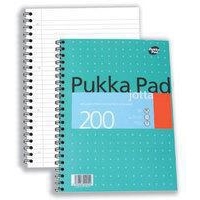 Notepad A4 | Pukka Jotta Metallic | 200 sheets | 3-pack 246084