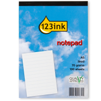 Notepad A5 | 123ink | 100 sheets 300290