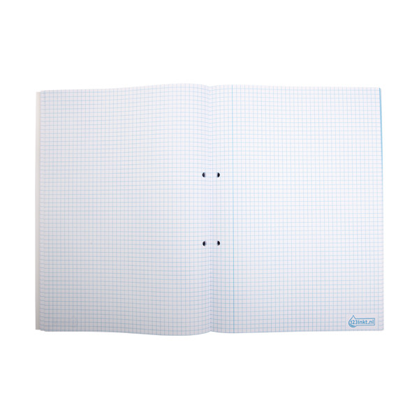 Notepad checkered course block A4 | 5mm | 123ink | 100 sheets 302232 - 2