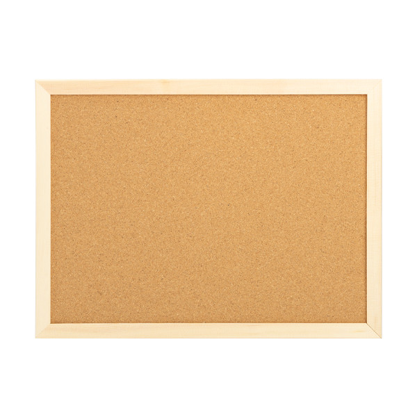 Notice board with wooden frame | 123ink | 30cm x 40cm 302242 - 1