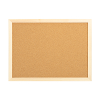 Notice board with wooden frame | 123ink | 30cm x 40cm 302242