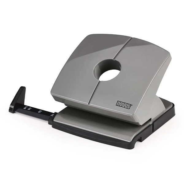 Novus B220 ColorID-2.0 smart grey 2-hole punch (20 sheets) 025.0656 204317 - 1