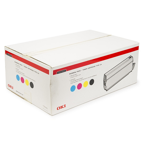 OKI 01101001 rainbow toner pack (original OKI) 035508 - 1