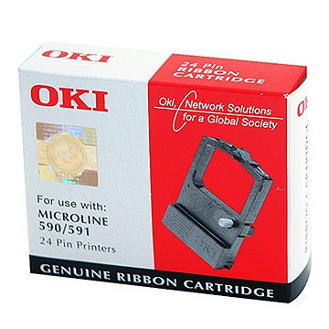 OKI 09002316 black ribbon cassette (original OKI) 09002316 042440 - 1