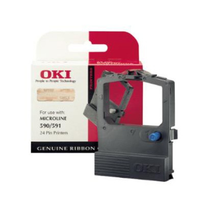OKI 40107101 InkLabel colour printer cassette tape (original) 40107101 042450 - 1