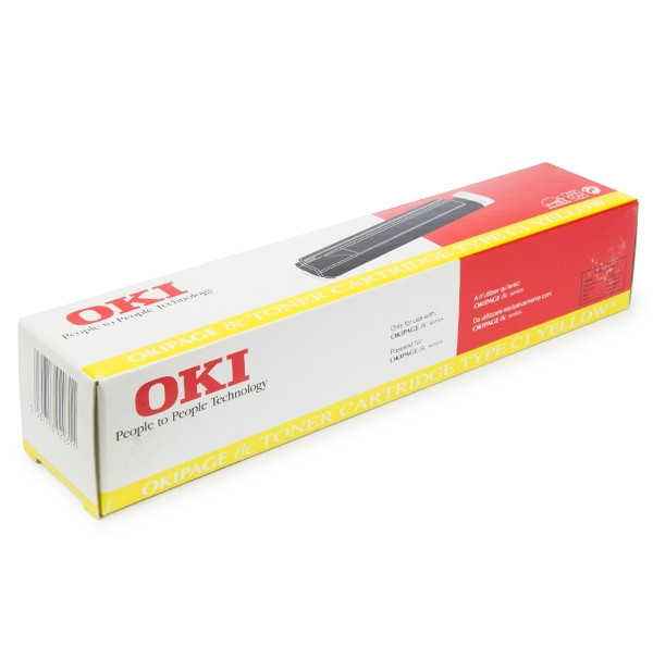 OKI 41012306 yellow toner (original) 41012306 035584 - 1
