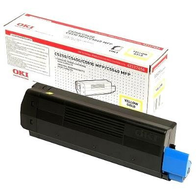 OKI 42127454 high-capacity yellow toner (original OKI) 035758 - 1