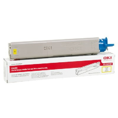 OKI 43459329 high-capacity yellow toner (original OKI) 035946 - 1