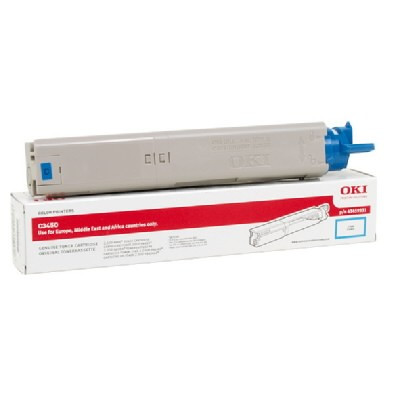 OKI 43459331 high-capacity cyan toner (original OKI) 035950 - 1