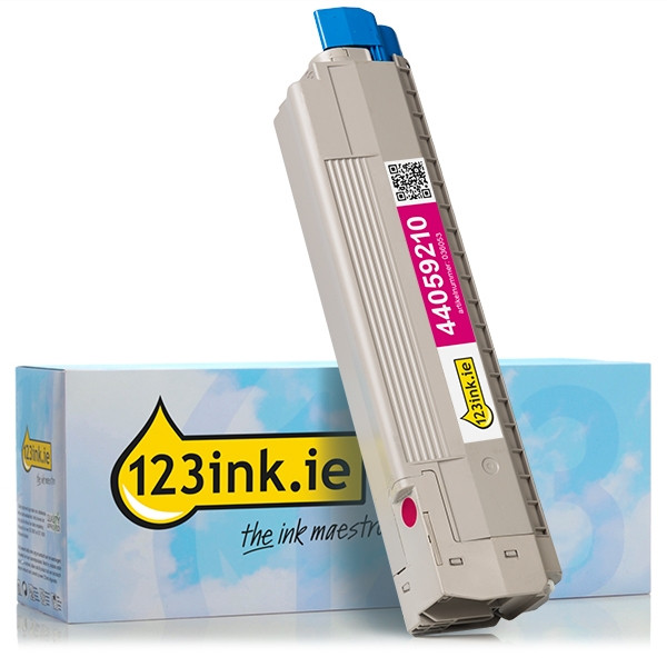 OKI 44059210 magenta toner (123ink version) 44059210C 036053 - 1