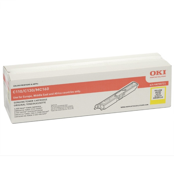 OKI 44250721 high-capacity yellow toner (original OKI) 042512 - 1