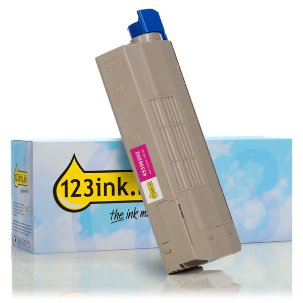 OKI 45396202 high-capacity magenta toner (123ink version) 036139 - 1