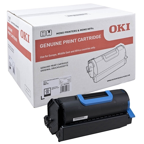 OKI 45439002 high-capacity black toner (original) 036144 - 1