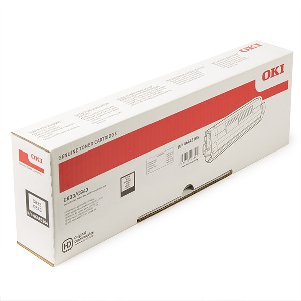 OKI 46443104 high-capacity black toner (original OKI) 036184 - 1
