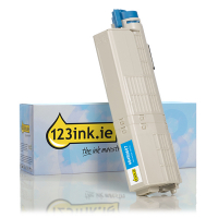 OKI 46490607 high-capacity cyan toner (123ink version)