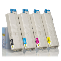 OKI 46490608/07/06/05 high-capacity BK/C/M/Y toner 4-pack (123ink version) 130600