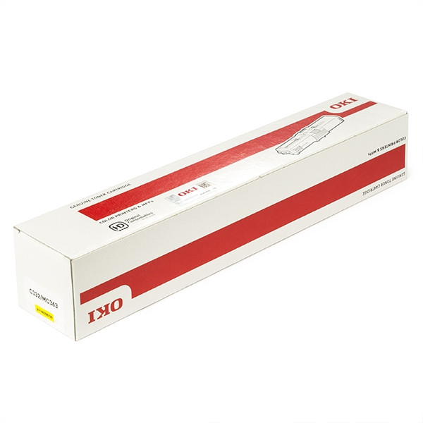OKI 46508709 high-capacity yellow toner (original OKI) 036246 - 1