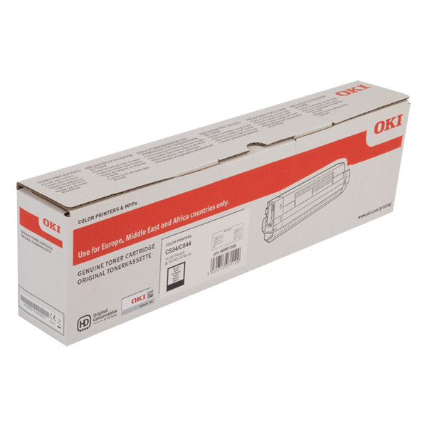OKI 46861308 high-capacity black toner (original OKI) 042766 - 1