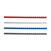 Offer: 123ink blue/red/black/white binding spine, 6mm (400-pack) 340056 - 1