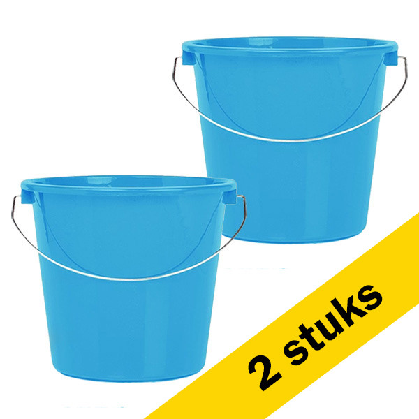 Offer: 2 x 123ink blue household bucket, 5 litres  SDR05104 - 1