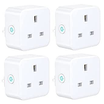 Offer: 4 x WOOX smart UK plug  500778 - 1