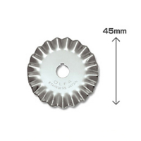 Olfa PIB45-1 spare rotating pinking blade for RTY-2/DX, 45mm PIB45-1 219715
