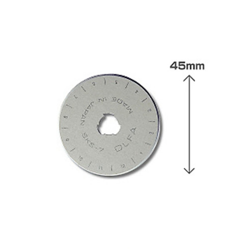 Olfa RB45-1 spare rotating blade for RTY-2/G & RTY-2/DX, 45mm RB45-1 219710 - 1