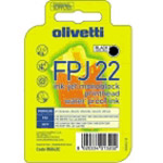 Olivetti B0042C (FPJ 22) water-resistant black ink cartridge (original Olivetti) 042240 - 1