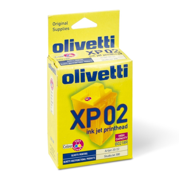 Olivetti B0218R (XP 02) high capacity 3-colour ink cartridge (original Olivetti) B0218R 042310 - 1