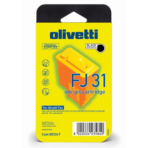 Olivetti B0336 (FJ 31) black ink cartridge (original Olivetti) B0336F 042380 - 1