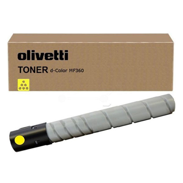 Olivetti B0842 yellow toner (original) B0842 077458 - 1