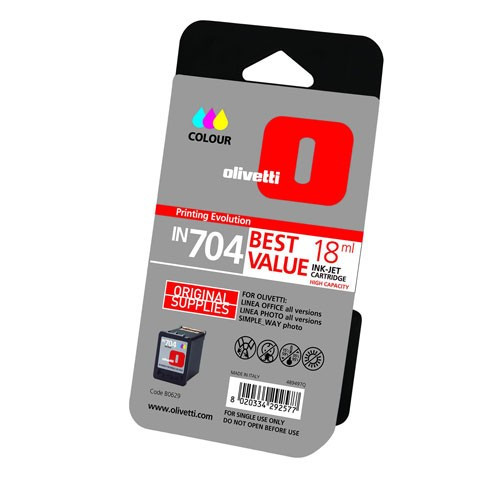 Olivetti IN704 (B0629) high-capacity colour (original Olivetti) 042190 - 1