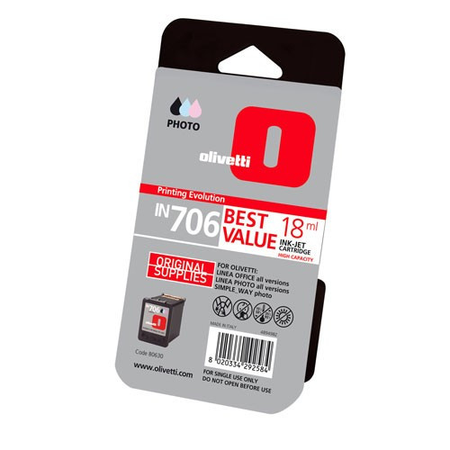 Olivetti IN706 (B0630) high-capacity photo ink cartridge (original Olivetti) 042200 - 1