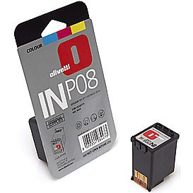 Olivetti INP08 (B0498) colour ink cartridge (original Olivetti) 042170 - 1