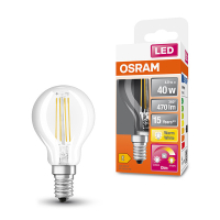 Osram E14 LED GlowDim dimmable filament ball bulb 4W (40W) | 2200-2700K LOS00366