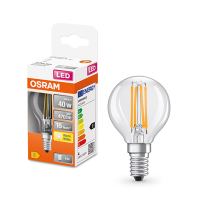 Osram E14 LED clear filament ball bulb 4W (40W) LOS00188