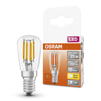 Osram E14 LED clear filament tube bulb 2.8W (25W) LOS00356
