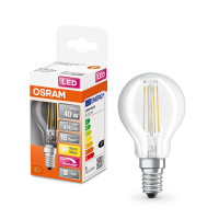 Osram E14 LED dimmable clear filament ball bulb 4.8W (40W)  LOS00164