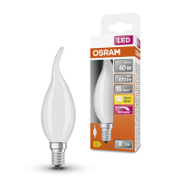 Osram E14 LED dimmable decorative matte candle bulb 4W (40W)  LOS00136