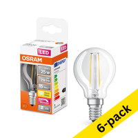 Osram E14 LED dimmable filament ball bulb 2.2W (25W) (6-pack)  LOS00161