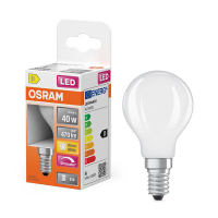 Osram E14 LED dimmable matte ball bulb 3.4W (40W) | 2700K LOS01881