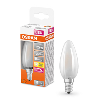 Osram E14 LED dimmable matte candle bulb 2.8W (25W)  LOS00134
