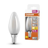 Osram E14 LED dimmable matte candle bulb 5.5W (60W)  LOS00140