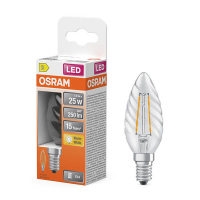 Osram E14 LED filament candle bulb 1.8W (25W) | 2700K LOS02136
