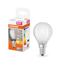 Osram E14 LED matte ball bulb 2.5W (25W) LOS00196