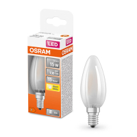 Osram E14 LED matte candle bulb 1.5W (15W)  LOS00148