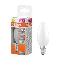 Osram E14 LED matte candle bulb 1.8W (25W) | 4000K LOS02148