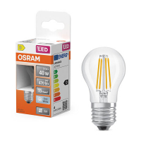 Osram E27 LED clear filament ball bulb 3.4W (40W) | 4000K LOS02166