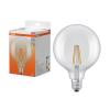 Osram E27 LED clear filament ball bulb 5.9W (60W) | 2700K LOS02204 - 1